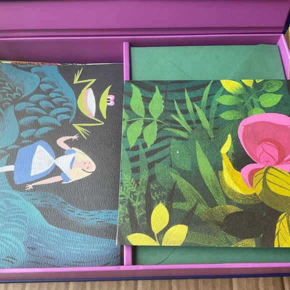 Disney Alice in wonderland notecards - Picture 3 of 3